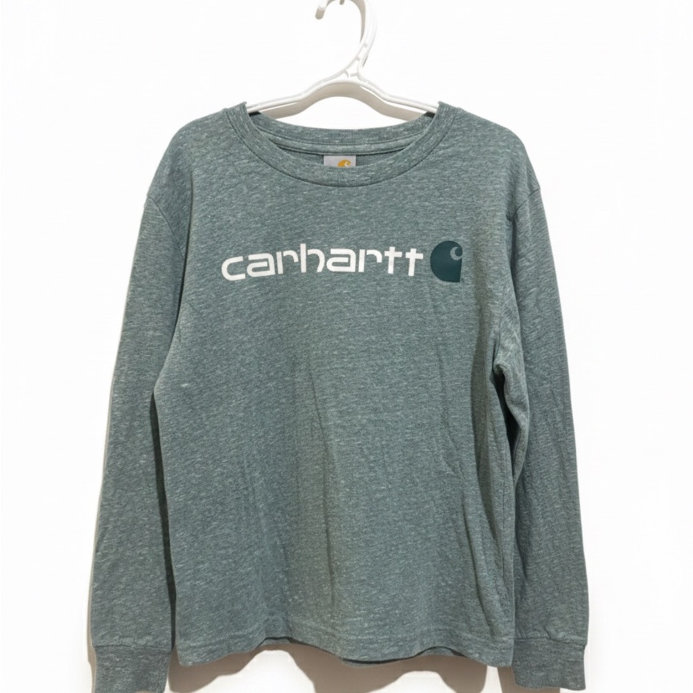 Carhartt Heathered Green Crewneck Sweatshirt
